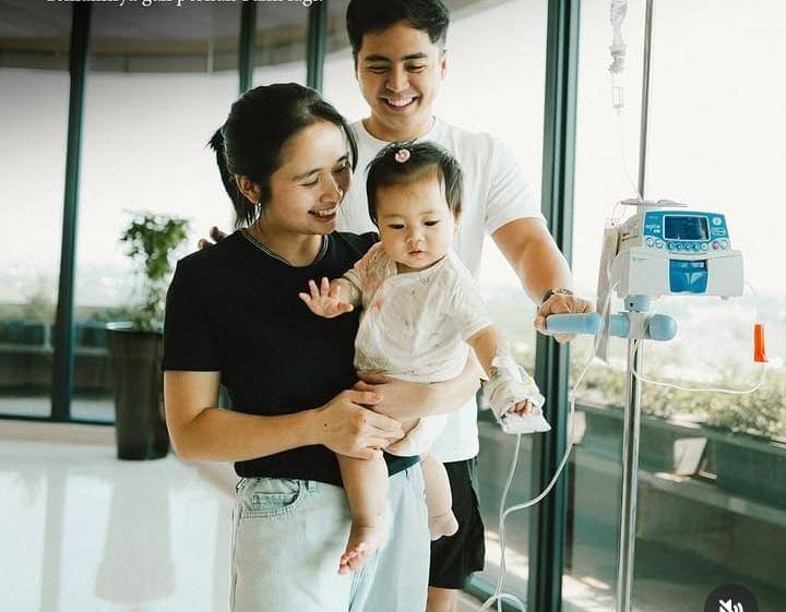 potret Agatha Hidayat, anak Gritte Agatha dirawat di RS