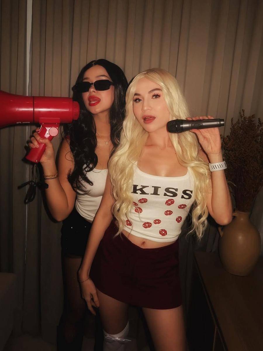 potret Rebecca Klopper dan Elina Joerg