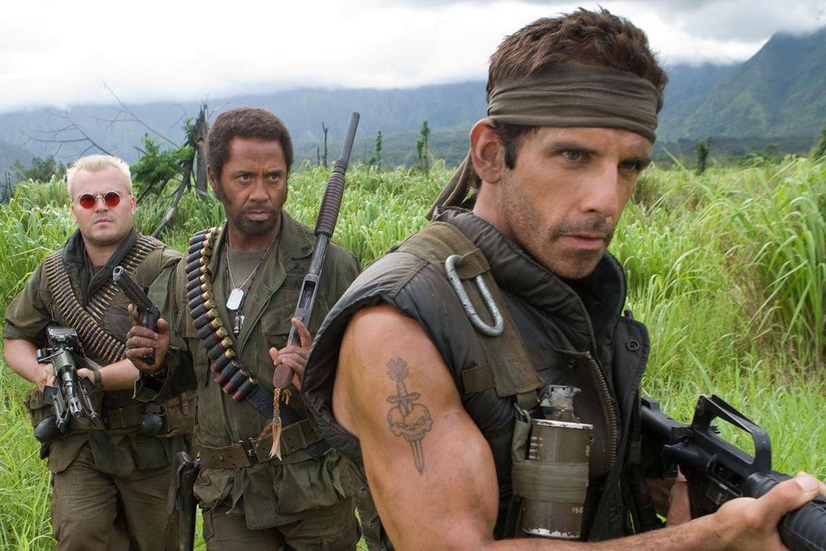 adegan dalam film Tropic Thunder