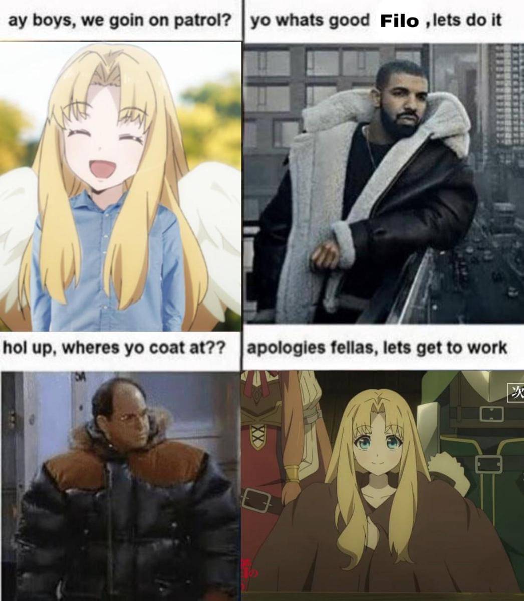 meme anime tentang mantel