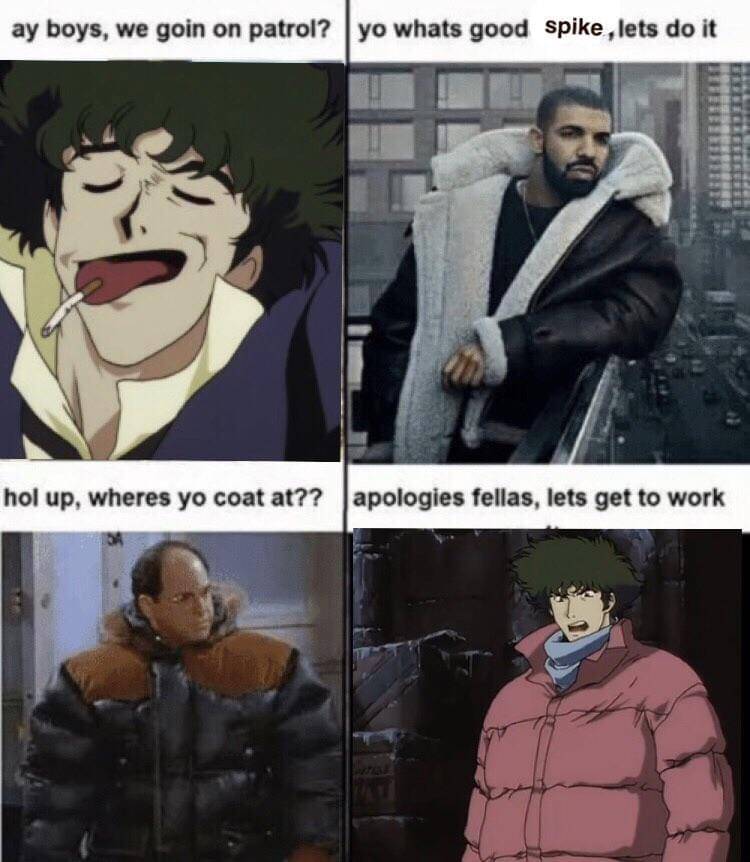 meme anime tentang mantel