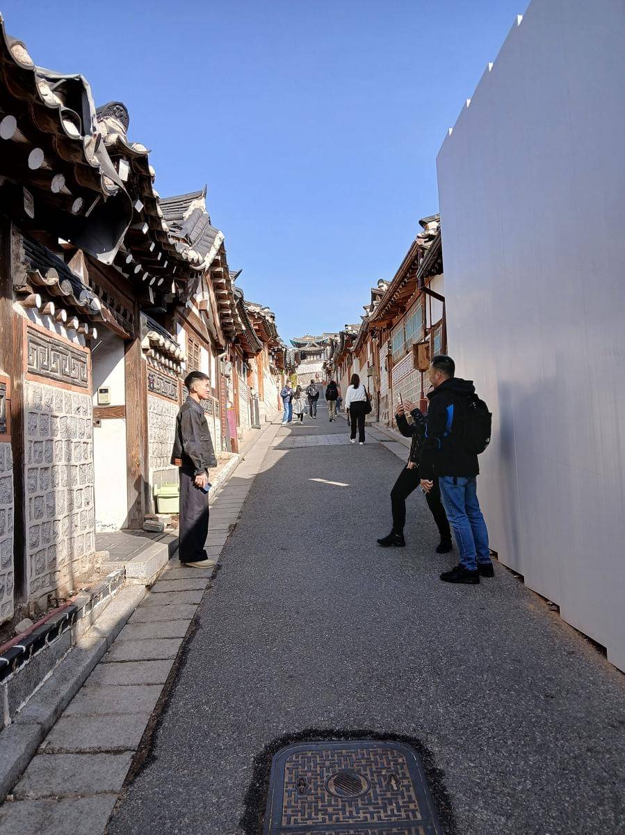 potret Bukchon Hanok Village