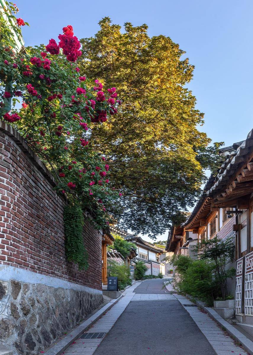 potret Bukchon Hanok Village