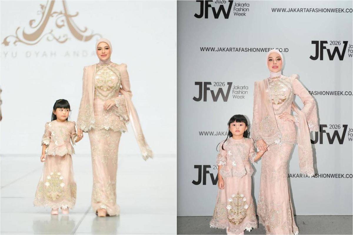 Aurel dan Ameena tampil di JFW 2025