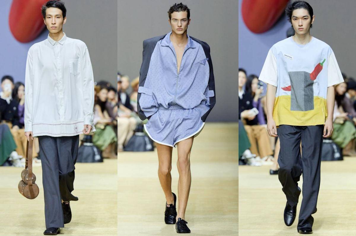 Koleksi 8on8 SS26 di Shanghai Fashion Week