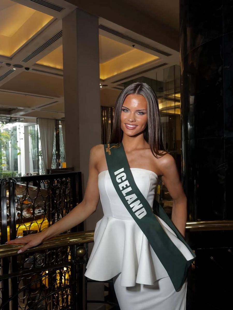 potret Soldis Ivarsdottir, Miss Earth Islandia 2025