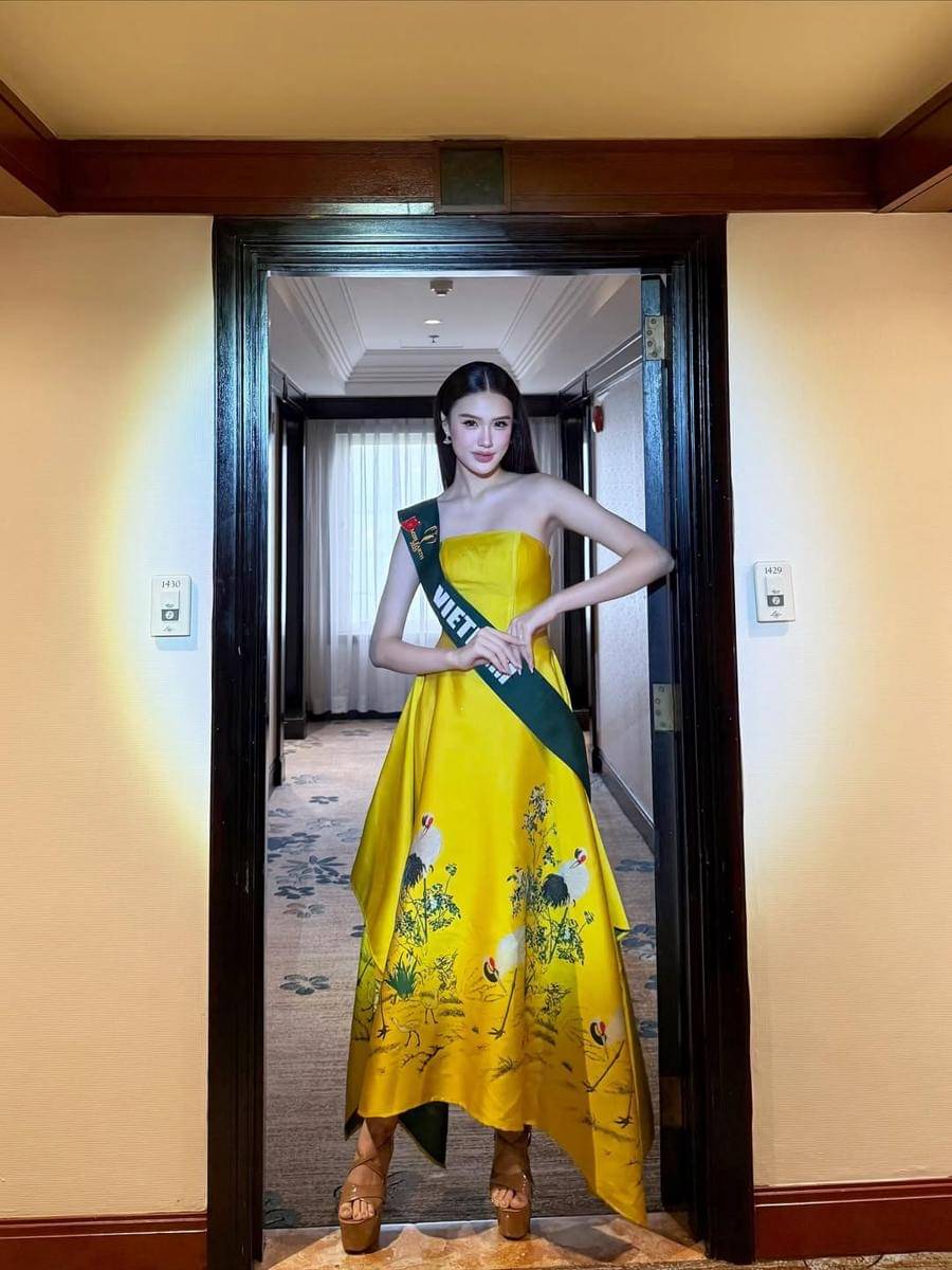 potret Trinh My Anh, Miss Earth Vietnam 2025