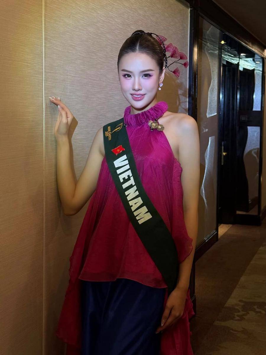 potret Trinh My Anh, Miss Earth Vietnam 2025