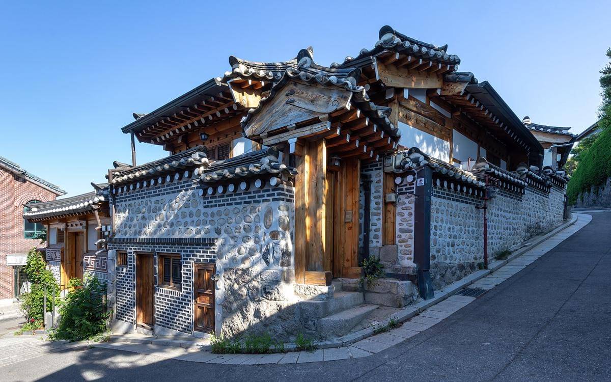 potret Bukchon Hanok Village