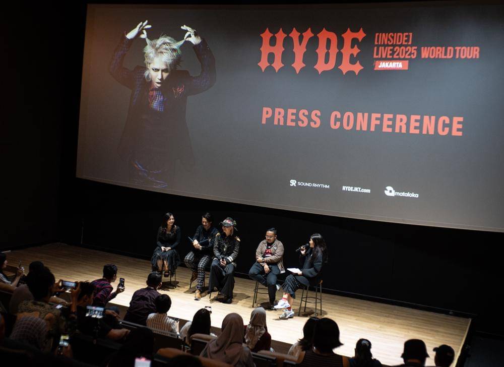 Konferensi Pers HYDE.