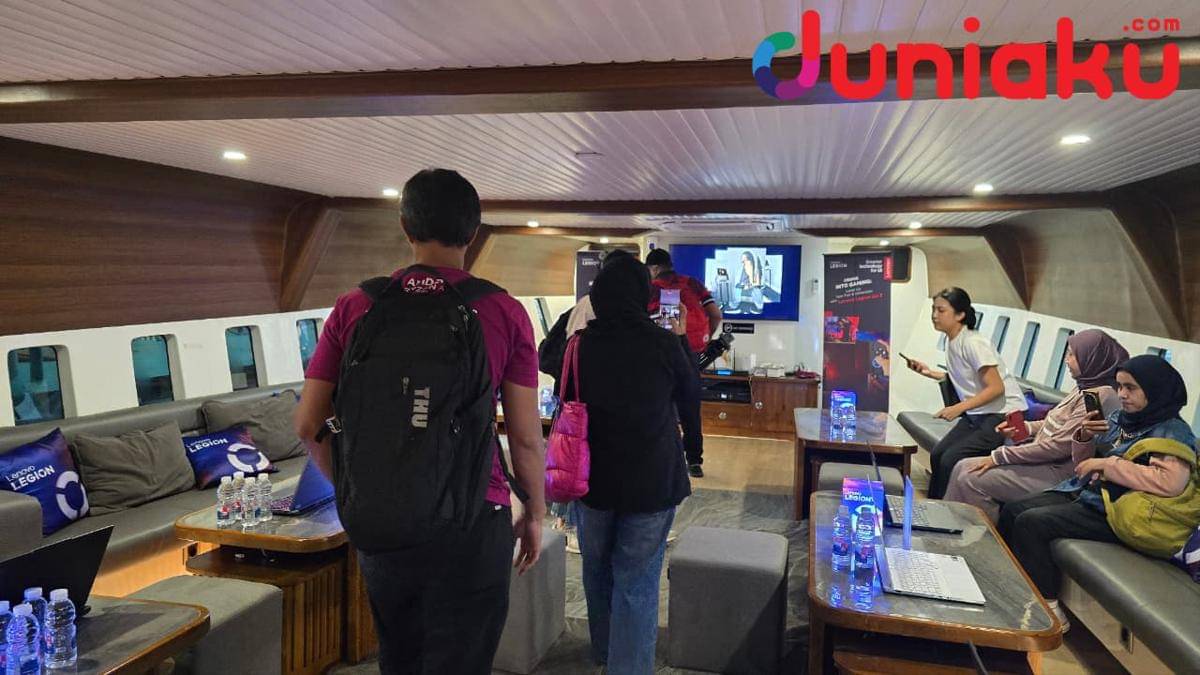 Kapal event hands-on Lenovo Legion Go 2. Fotografer: Fahrul Nurullah. (Duniaku.com/Fahrul Nurullah)