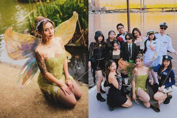 Awkarin Rayakan Halloween di Melbourne (instagram.com/narinkovilda)