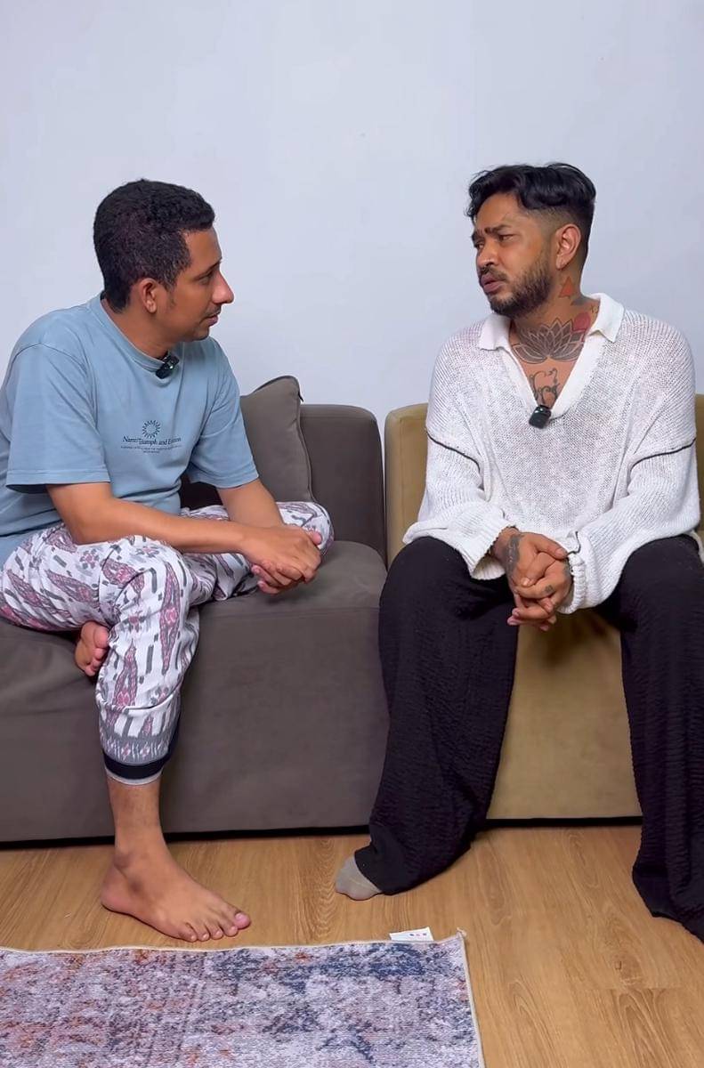 potret persahabatan Onadio Leonardo dan Habib Jafar (Instagram.com/husein_hadar)