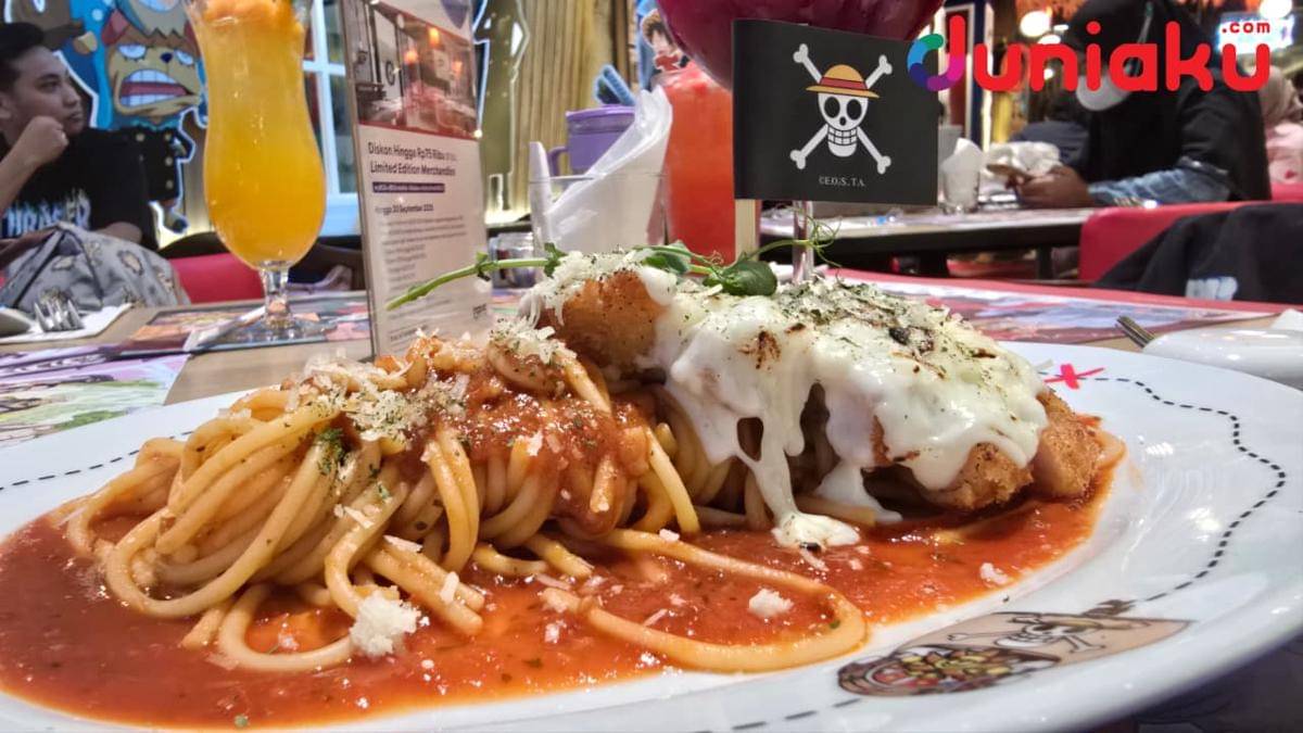 Red Sea Spaghetti Marinara. Fotografer: Fahrul Nurullah. (Duniaku.com/Fahrul Nurullah)