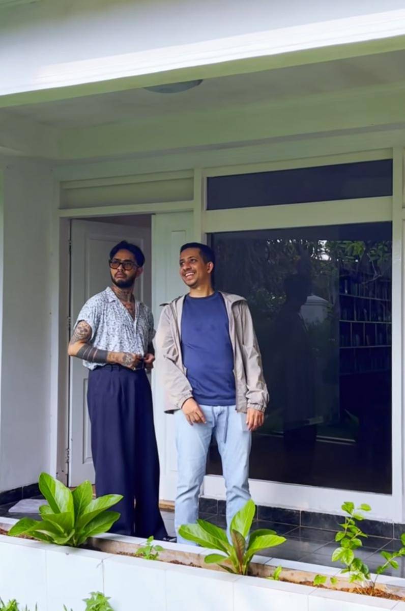 potret persahabatan Onadio Leonardo dan Habib Jafar (Instagram.com/husein_hadar)