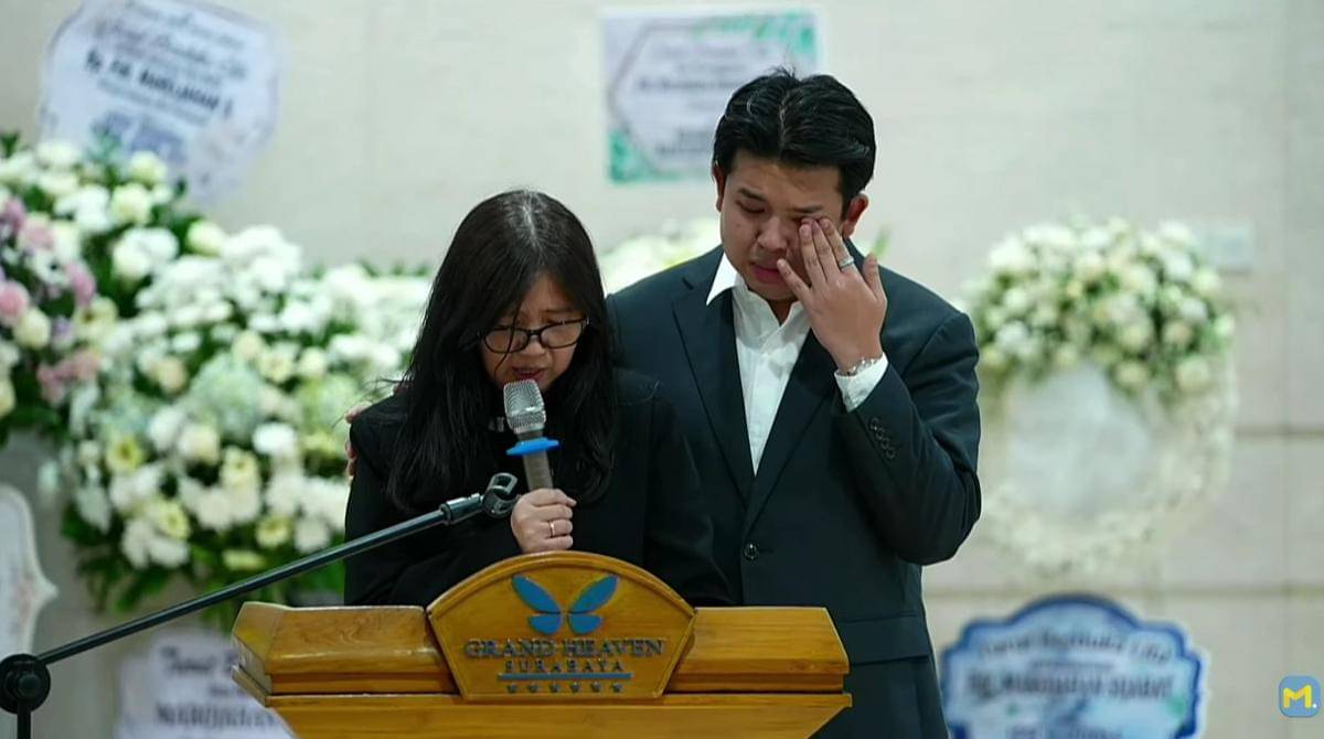 Ibadah Penghiburan Mendiang Ayah Jerome Polin