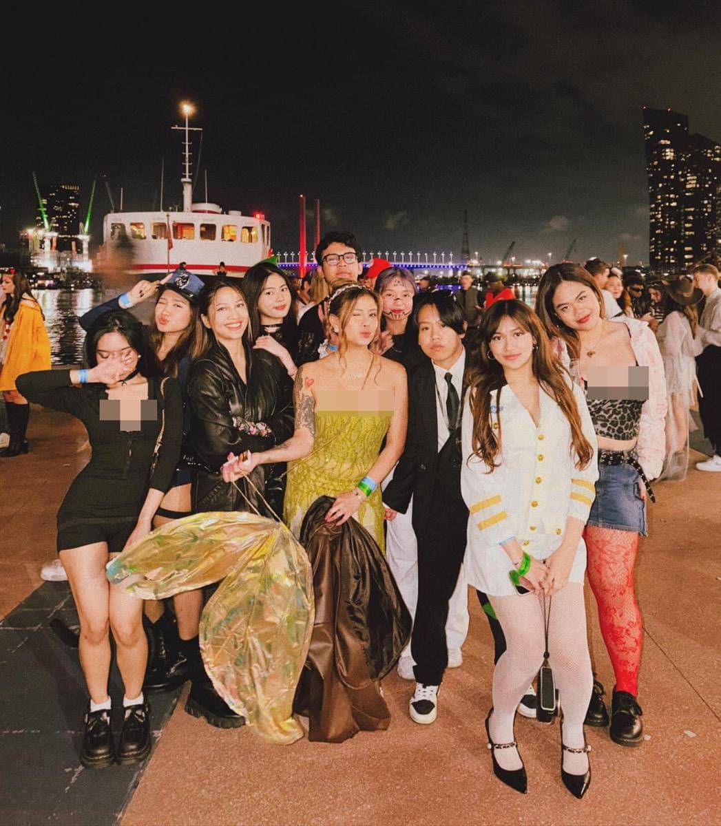 Awkarin Rayakan Halloween di Melbourne (instagram.com/narinkovilda)