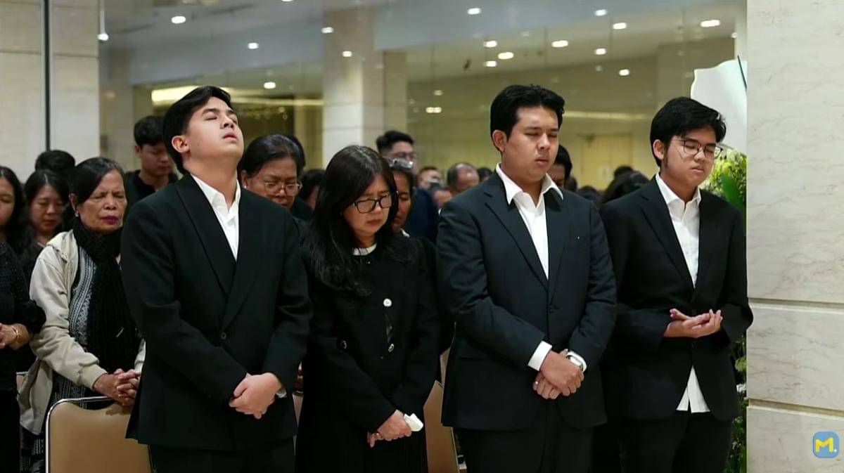 Ibadah Penghiburan Mendiang Ayah Jerome Polin