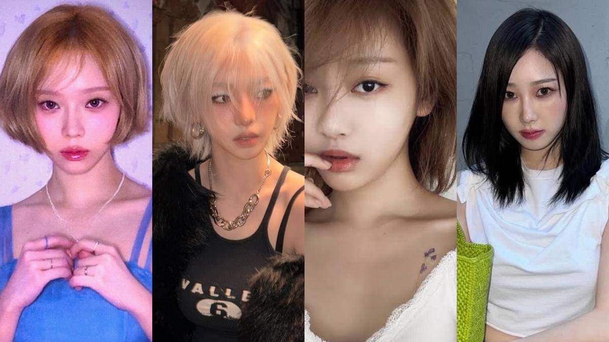 Rambut pendek member aespa