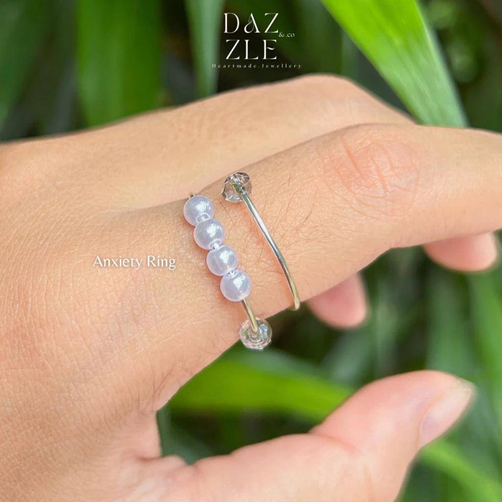 Anxiety Ring Adjustable Ring Fidget Ring DAZZLENCO.jpg