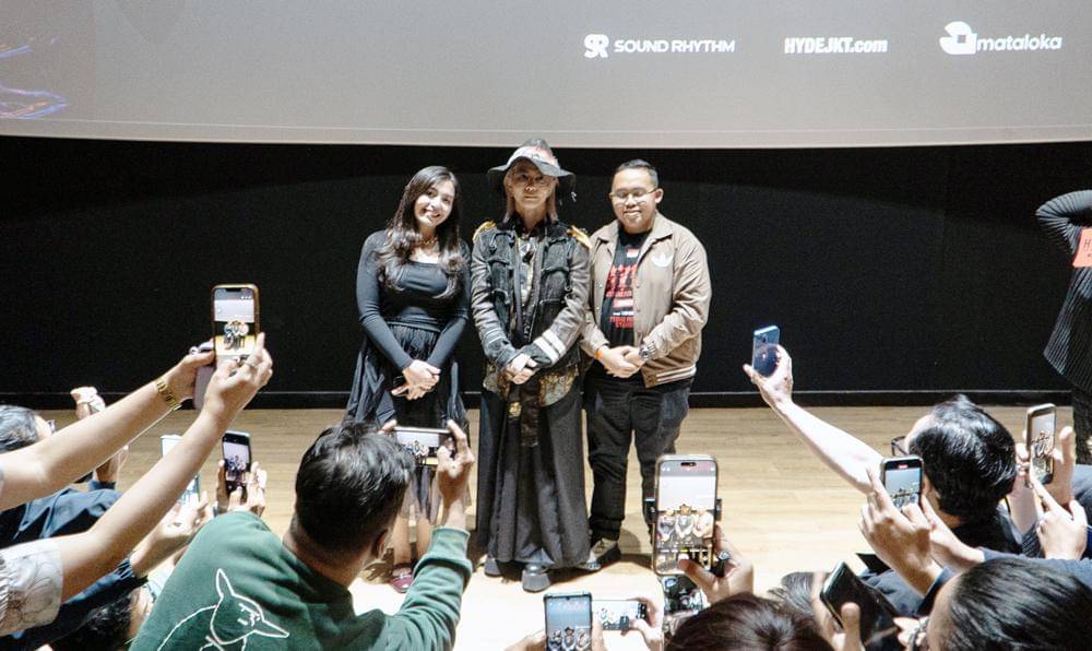 Konferensi Pers HYDE.