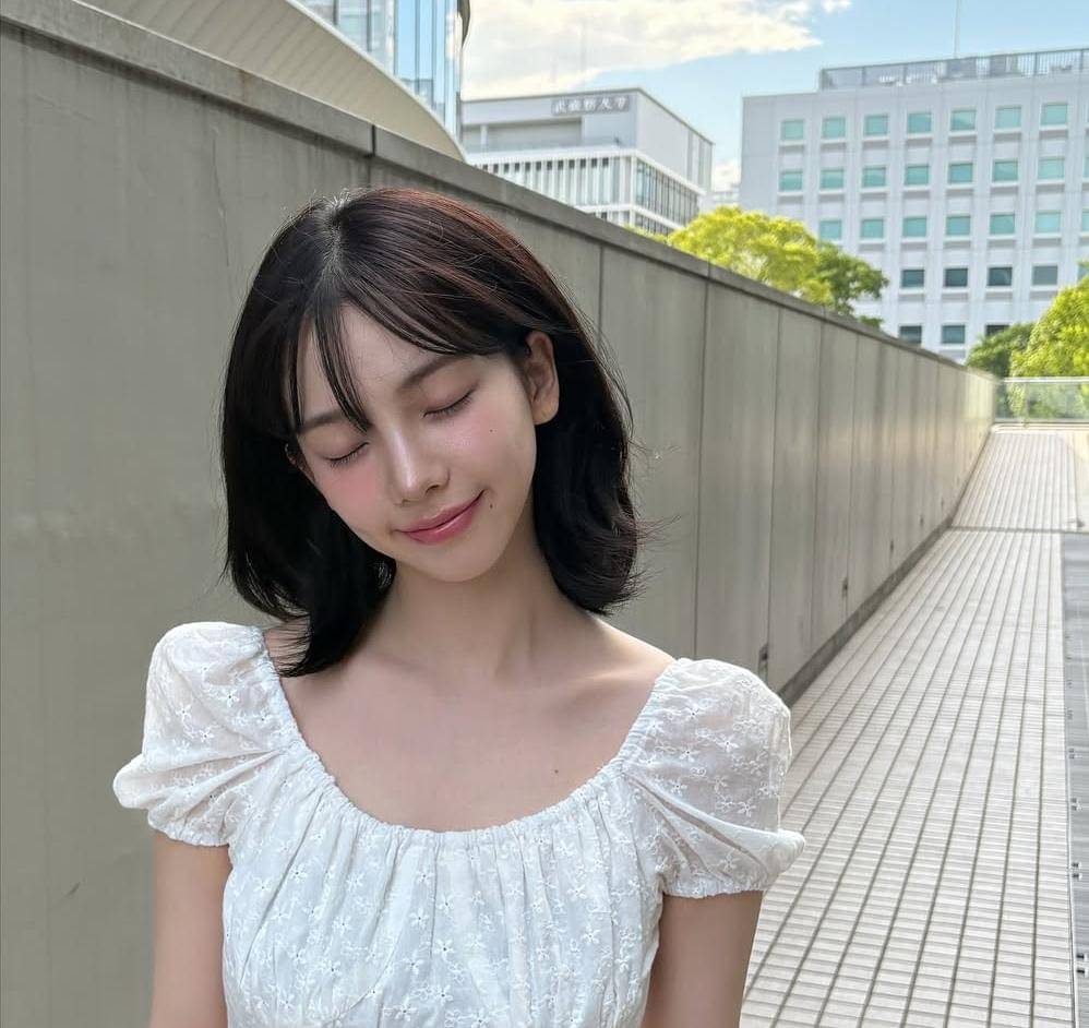 Rambut pendek member aespa