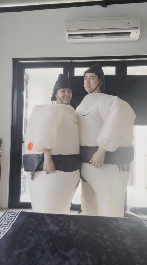 Amanda Manopo dan Kenny Austin Halloween (tiktok.com/agml612)