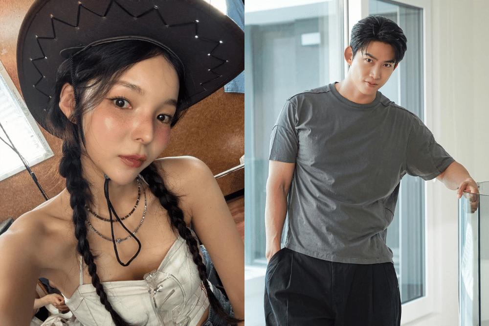 Kolase potret Park Jin Joo dan Ok Taecyeon