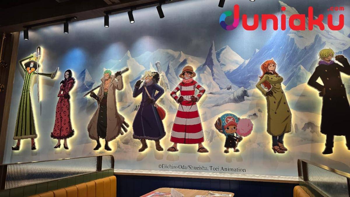 Dekorasi Punk Hazard One Piece Cafe. Fotografer: Fahrul Nurullah. (Duniaku.com/Fahrul Nurullah)