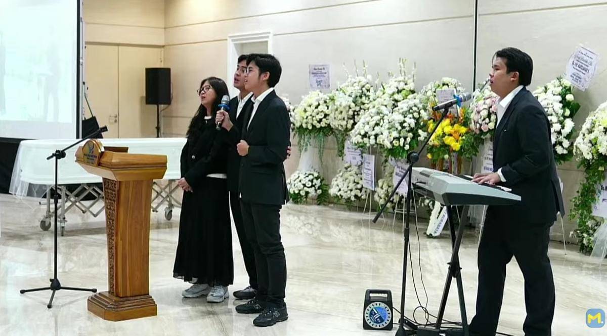 Ibadah Penghiburan Mendiang Ayah Jerome Polin