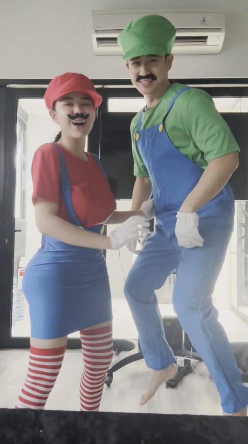 Amanda Manopo dan Kenny Austin Halloween (tiktok.com/agml612)