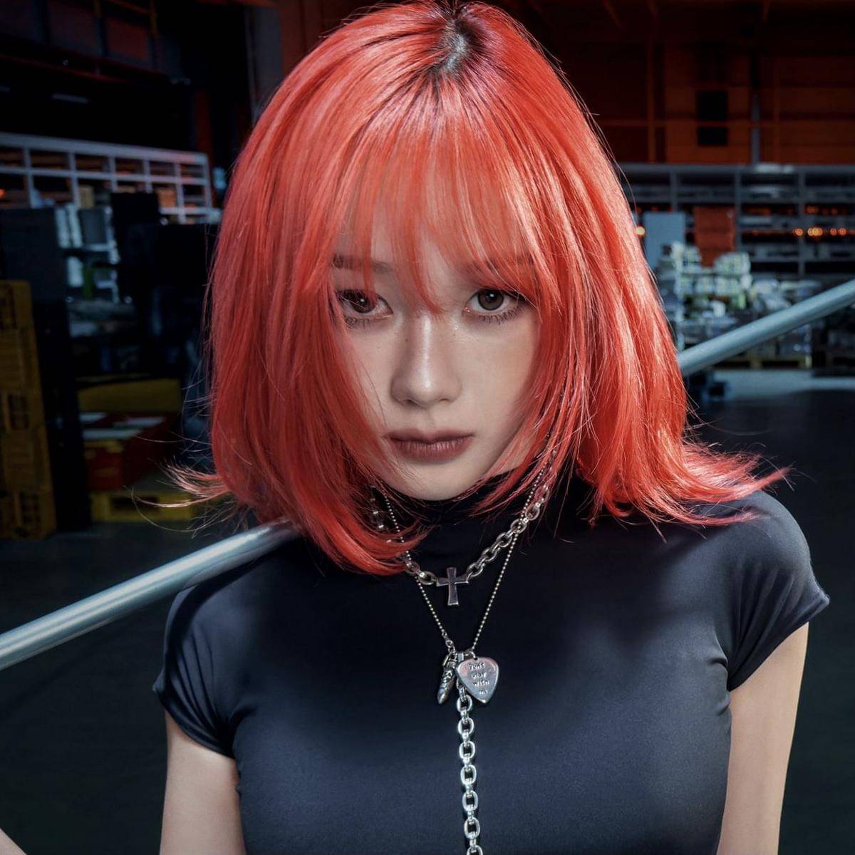 Rambut pendek member aespa