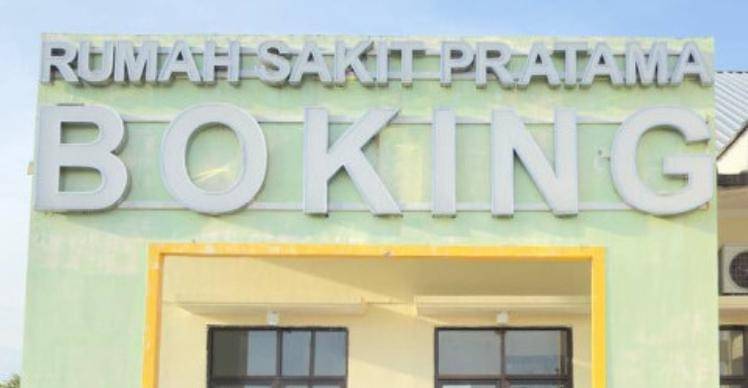 Tampak depan RSP Boking di TTS, NTT.