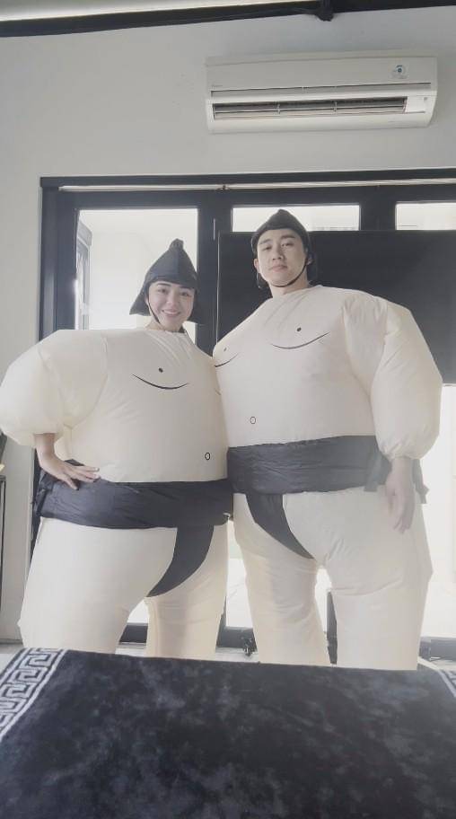 Amanda Manopo dan Kenny Austin Halloween (tiktok.com/agml612)