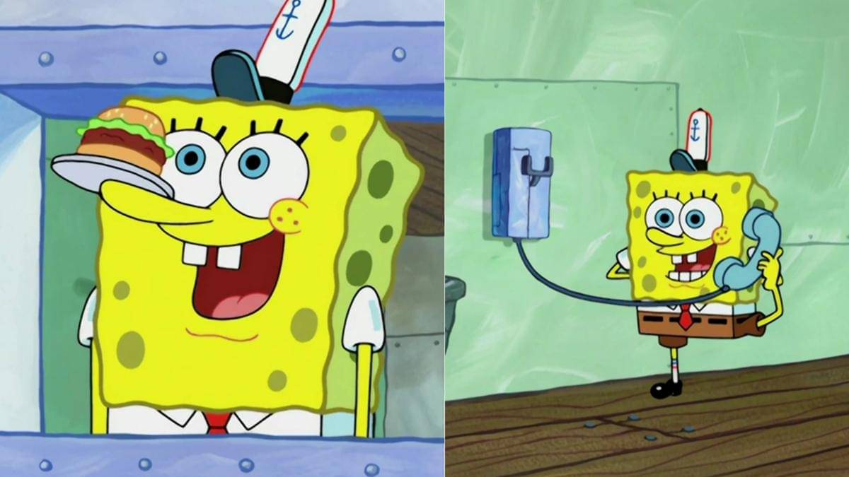 SpongeBob jadi satu-satunya karyawan yang merayakan Hari Bekerja Tanpa Tangan