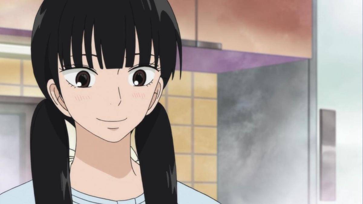 Sawako berusaha untuk selalu berpikir positif