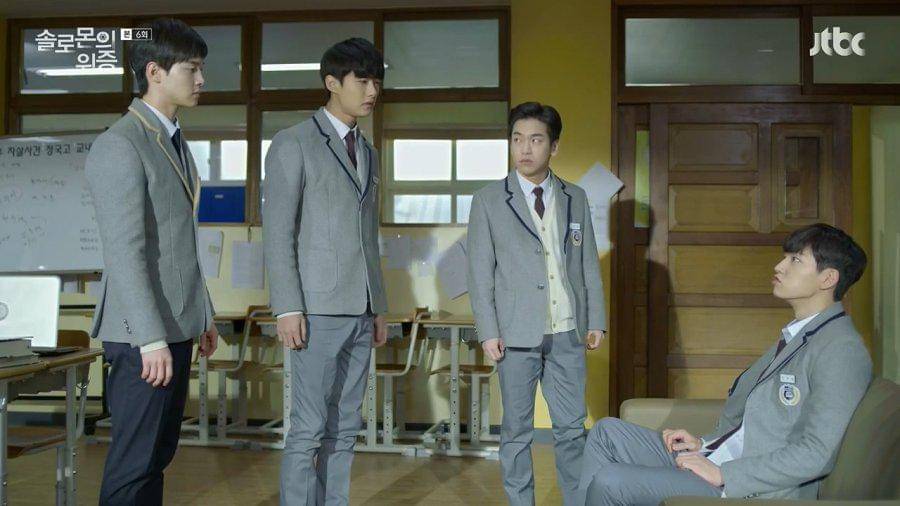 Cuplikan drama Solomon's Perjury (dok. JTBC/ Solomon's Perjury)