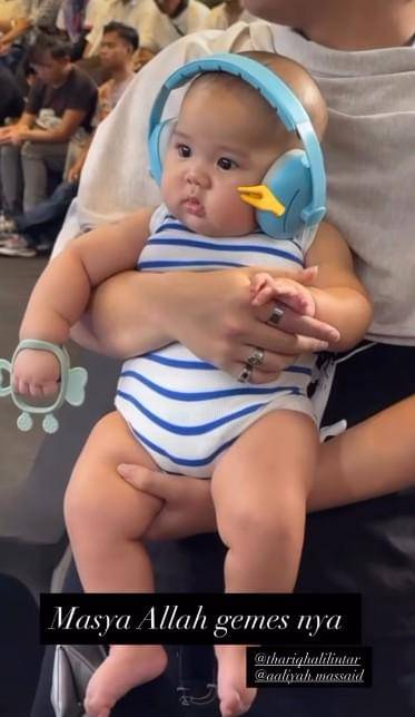 Baby Arash Dukung Thariq Halilintar di TOSI 2025