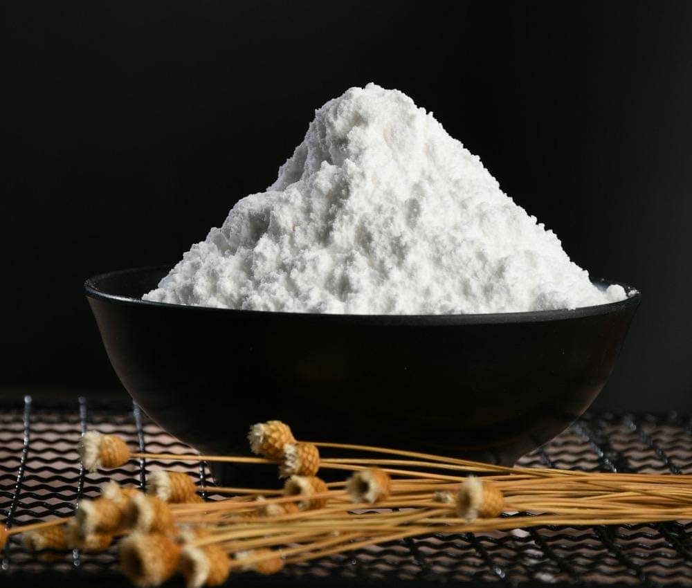 ilustrasi tepung beras untuk kue talam pandan