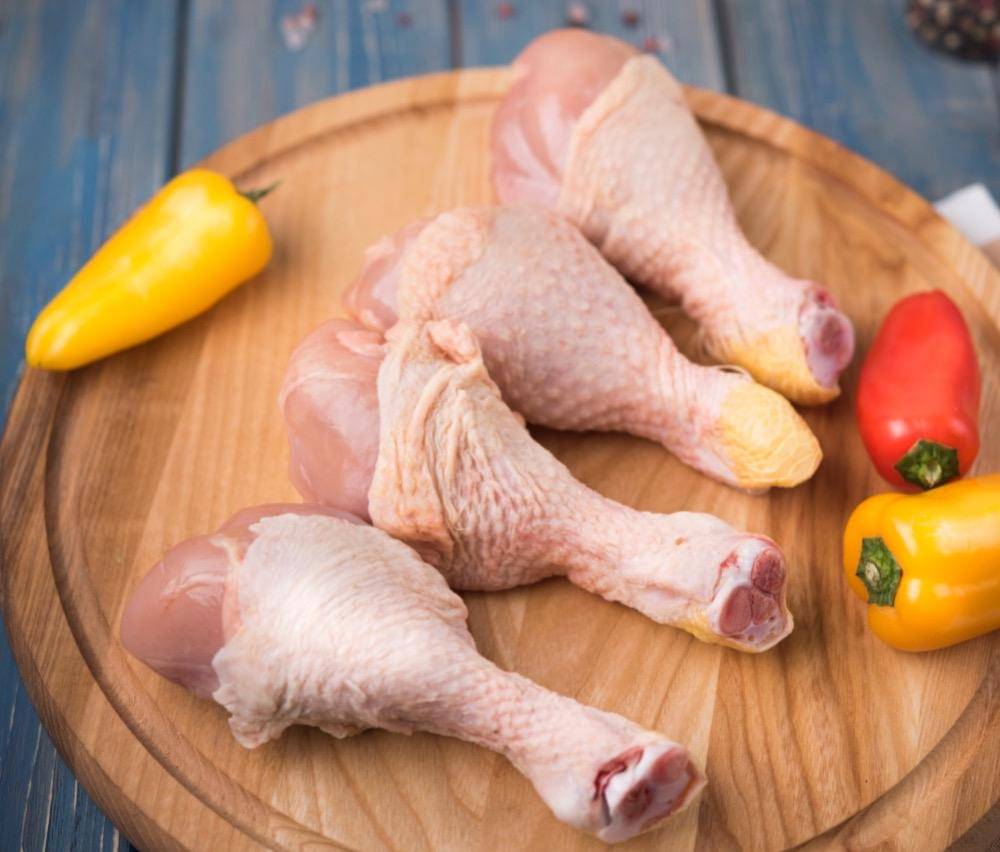 ilustrasi paha ayam untuk membuat ayam goreng kipas