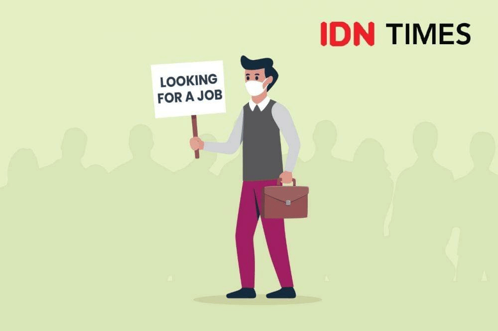 ilustrasi pencari kerja
