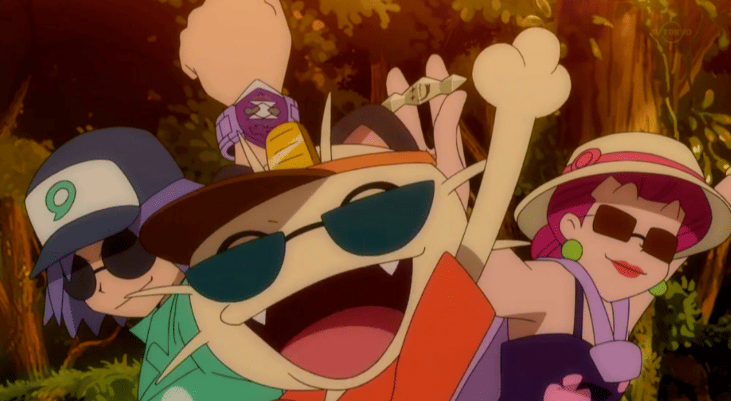 Trio Team Rocket dari anime Pokémon the Series: Sun & Moon (2016) (dok. OLM)