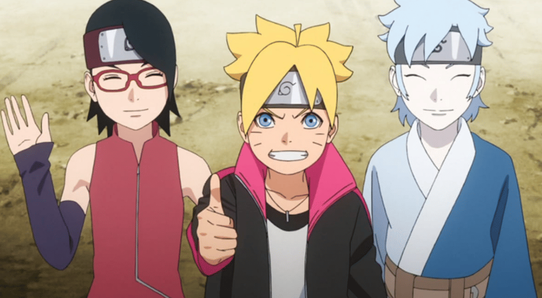 Cuplikan dari anime Boruto: Naruto Next Generations (2017)