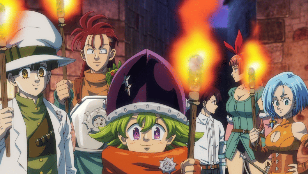 Cuplikan dari anime The Seven Deadly Sins: Four Knights of the Apocalypse (2023)