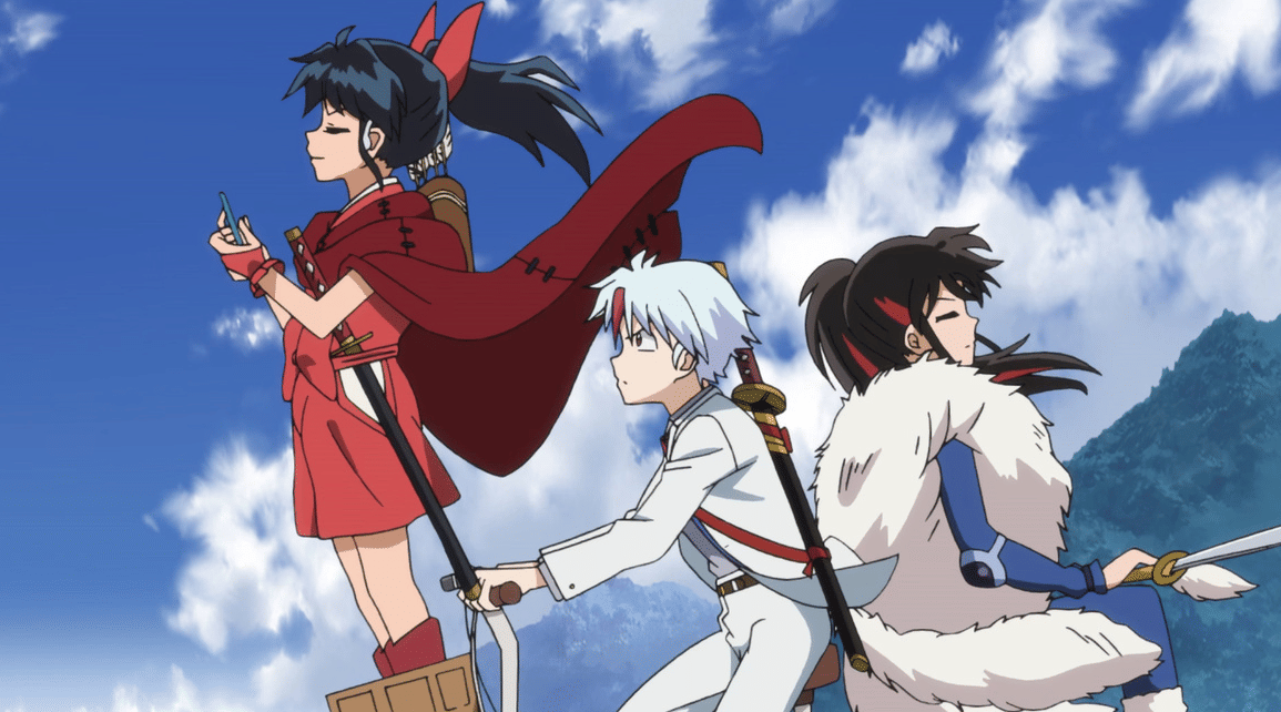 Cuplikan dari anime Yashahime: Princess Half-Demon (2020)