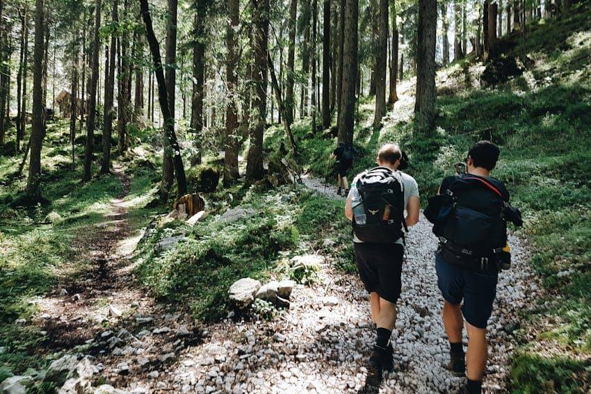 ilustrasi pendaki gunung