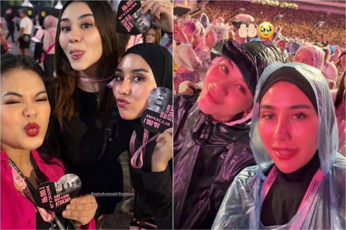 Aaliyah nonton BLACKPINK bareng sahabat