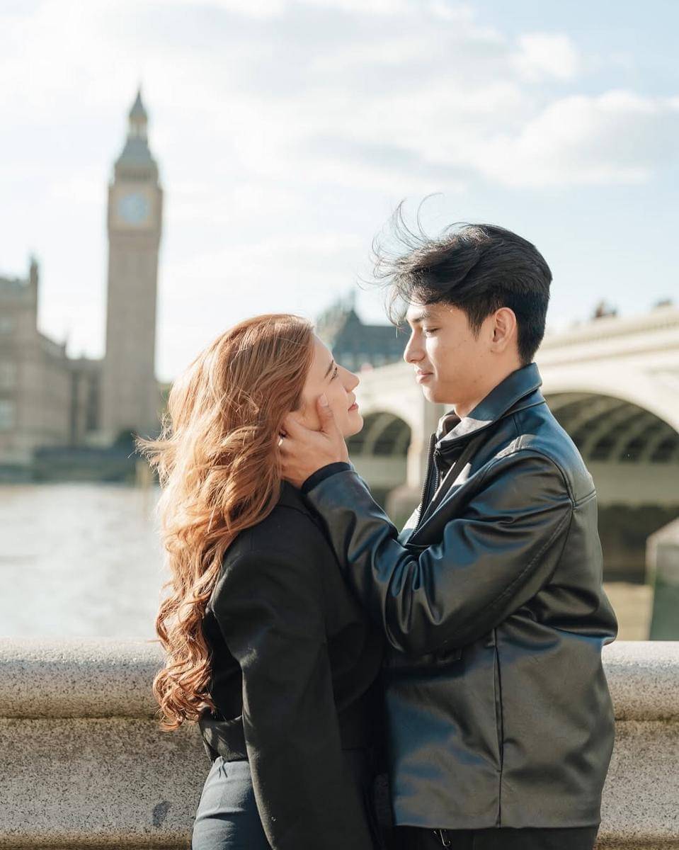 photoshoot Cassandra Lee dan Ryuken Lie di London