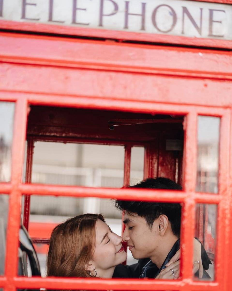 photoshoot Cassandra Lee dan Ryuken Lie di London