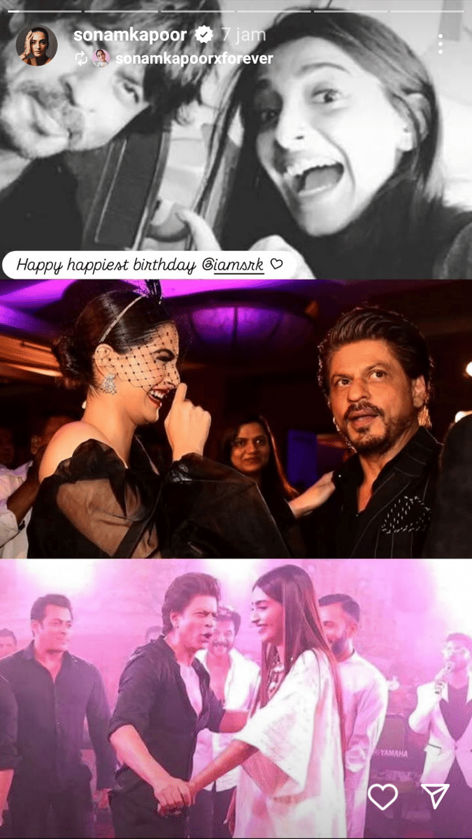 unggahan Sonam Kapoor